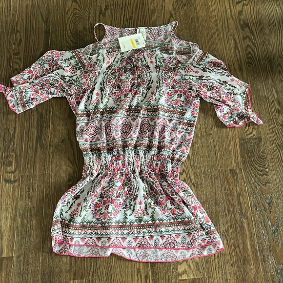 BECCA Floral Print Swim Set with Swim Cover - Picture 7 of 7